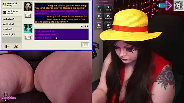 evamila's Webcam Show