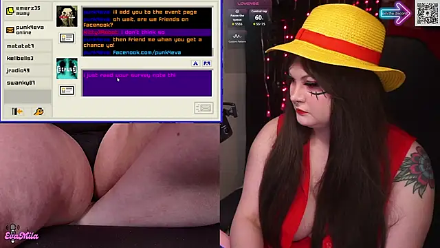 evamila's Webcam Show