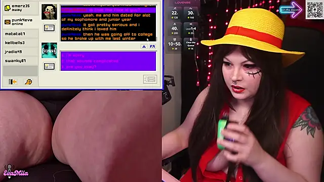 evamila's Webcam Show