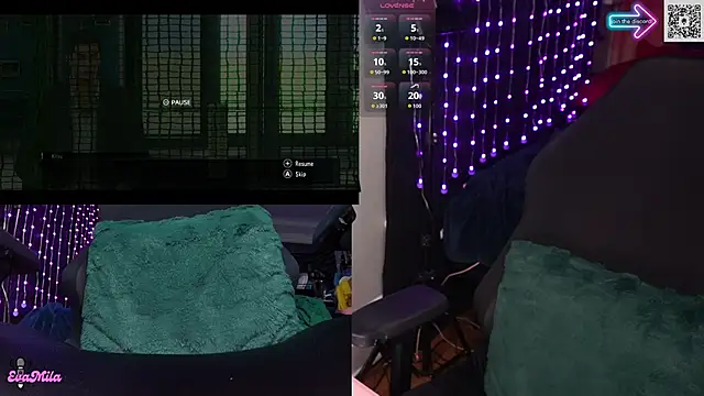 Pokazy przed kamerką – evamila