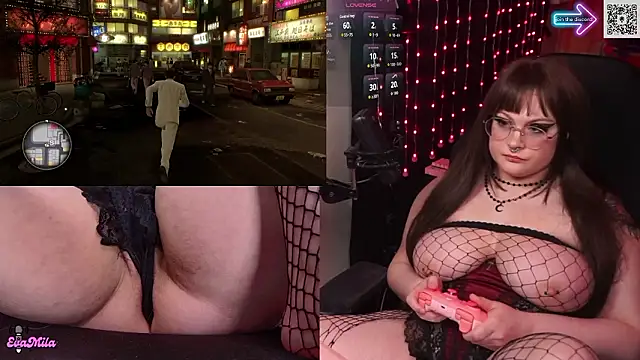 Show de webcam de evamila