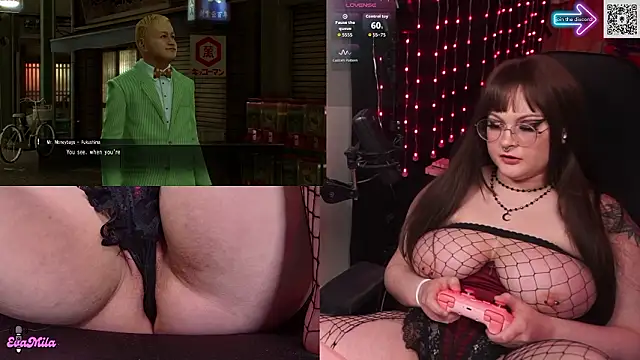 evamilaのウェブカメラショー