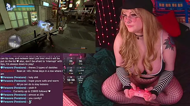 Show de evamila na webcam