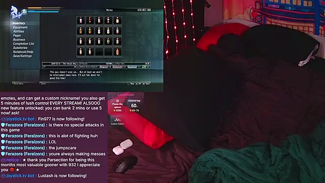 Show de evamila na webcam