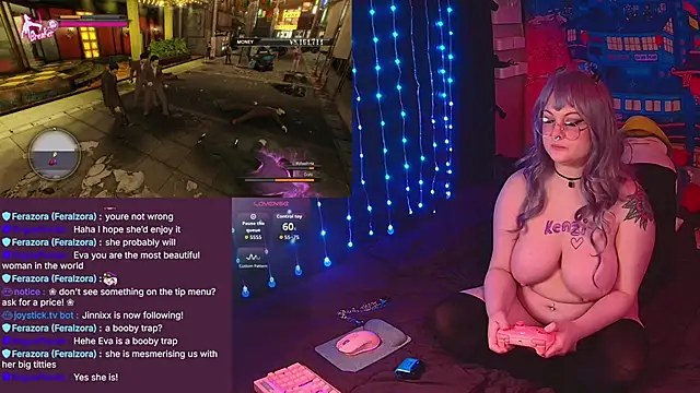 Show de webcam de evamila