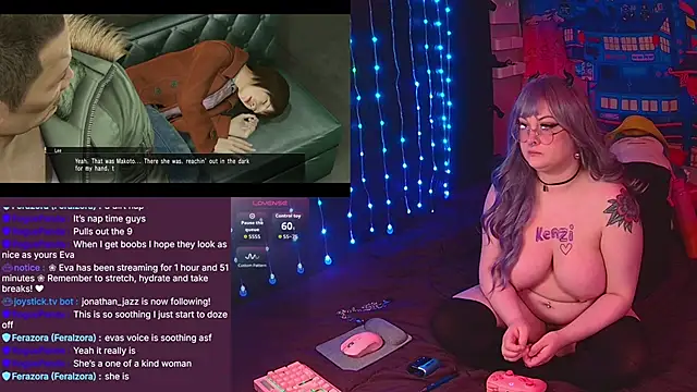 evamila 网络视讯表演