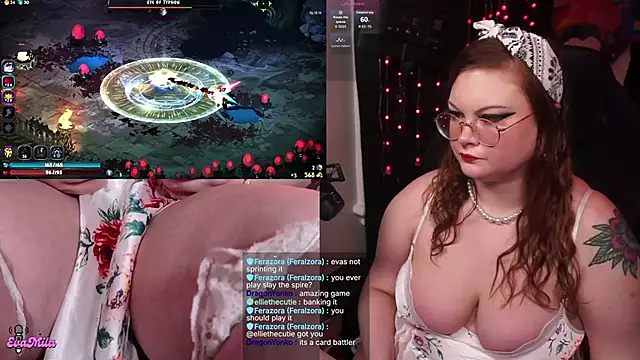 evamila 网络视讯表演