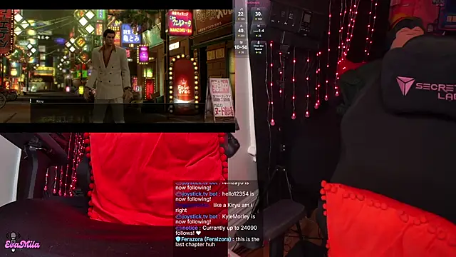 evamila Show in webcam