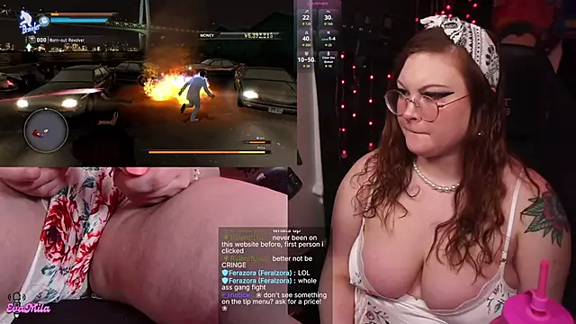 evamila 网络视讯表演