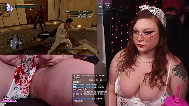 Show de evamila na webcam