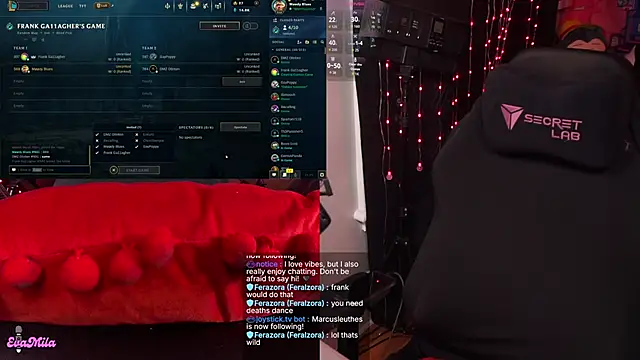 Webkamerová show evamila