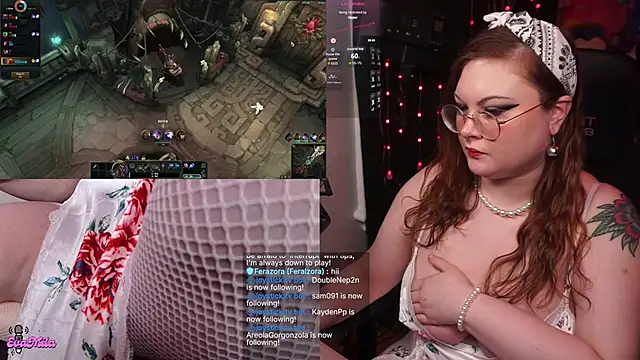 evamila 网络视讯表演