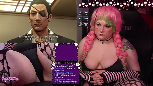 Вебкам-шоу evamila