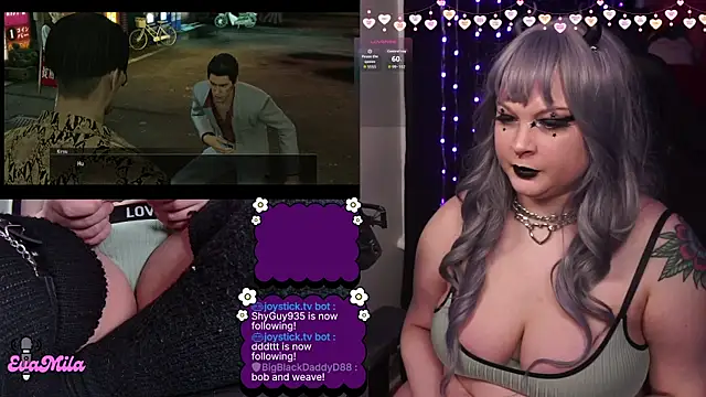 Show de webcam de evamila