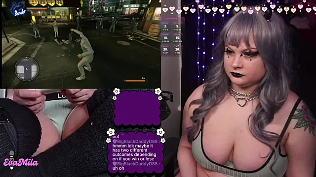 evamila ওয়েবক্যাম শো