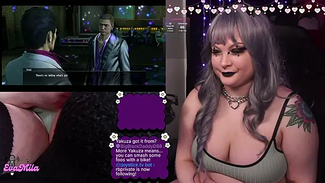 evamilaのウェブカメラショー