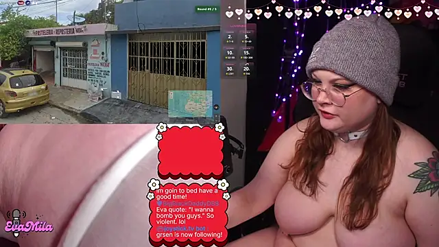 Webkamerová show evamila