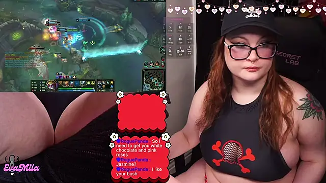 Webkamerová show evamila