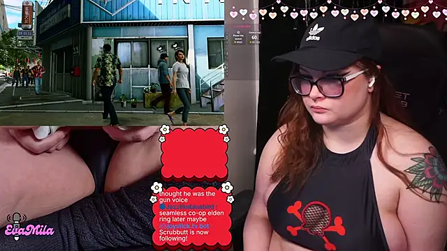 Webkamerová show evamila