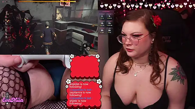 evamila Pertunjukan Webcam