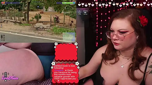 evamila Pertunjukan Webcam