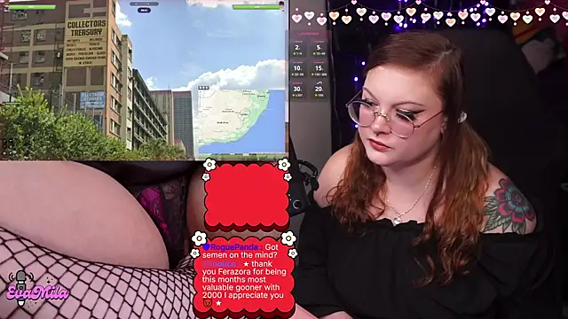 evamila 网络视讯表演