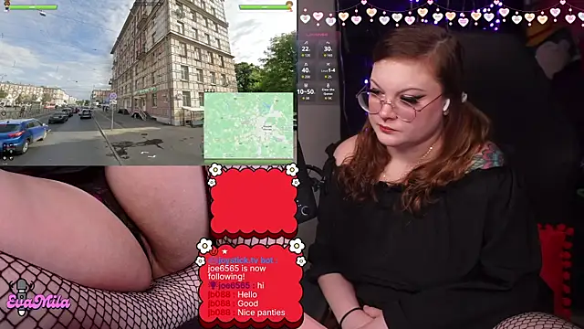 Pertunjukan Kamera Web evamila