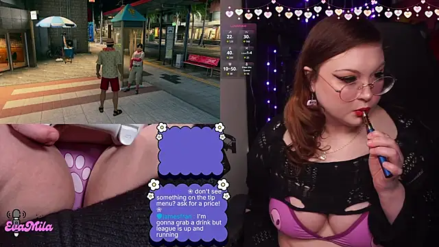 evamila's Webcam Show