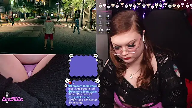 evamila's Webcam Show