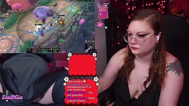 evamila's Webcam Show