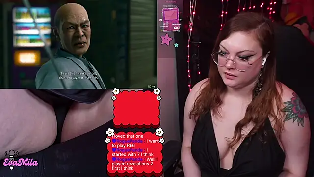 Pertunjukan Kamera Web evamila