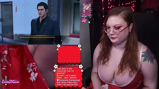 evamila 网络视讯表演