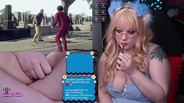 evamilaのウェブカメラショー