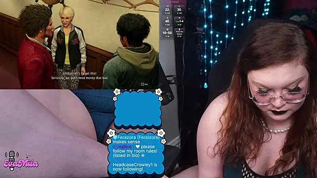 evamila: вебкам-шоу