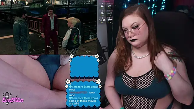 Pertunjukan Kamera Web evamila