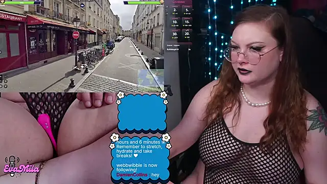 evamilan Webbikameraesitys