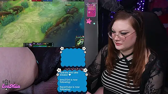 evamila 网络视 讯表演