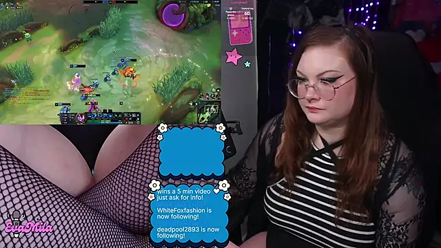 Pokazy przed kamerką – evamila