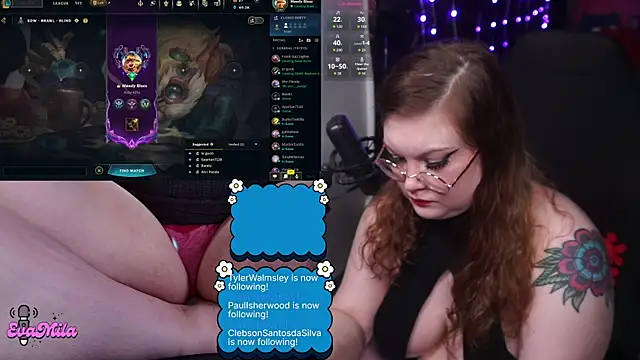 Pokazy przed kamerką – evamila