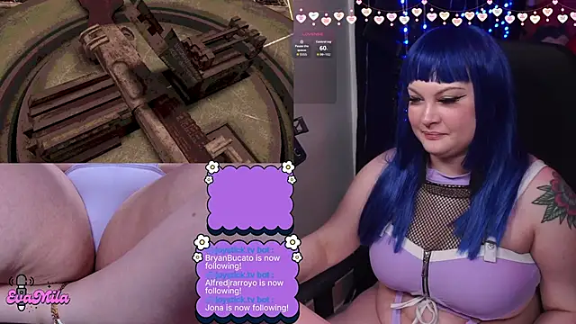 evamila Pertunjukan Webcam