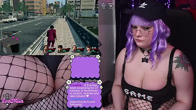 evamila: вебкам-шоу