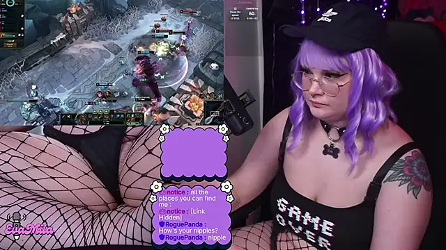 evamila webkamerás műsora