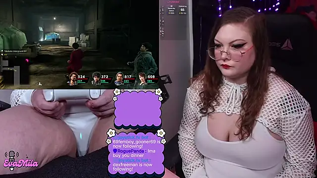 evamila webkamerás műsora