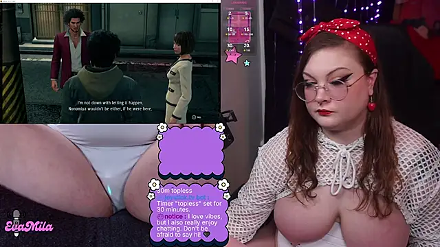 Pertunjukan Kamera Web evamila