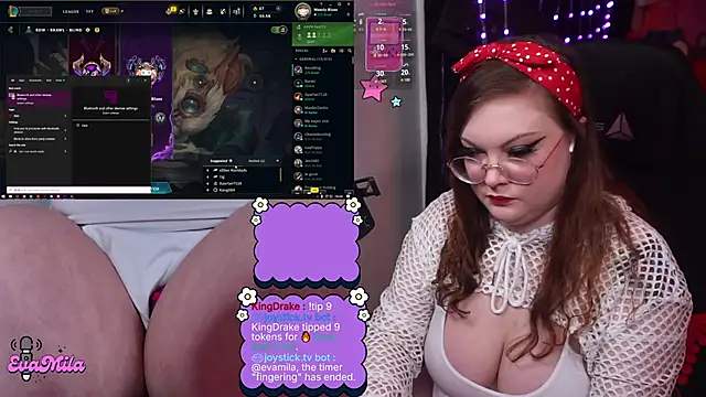 evamila's Webcam Show