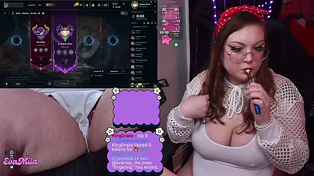 evamila's Webcam Show