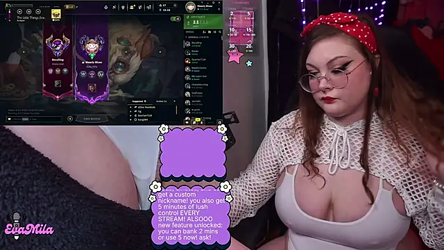 evamila's Webcam Show