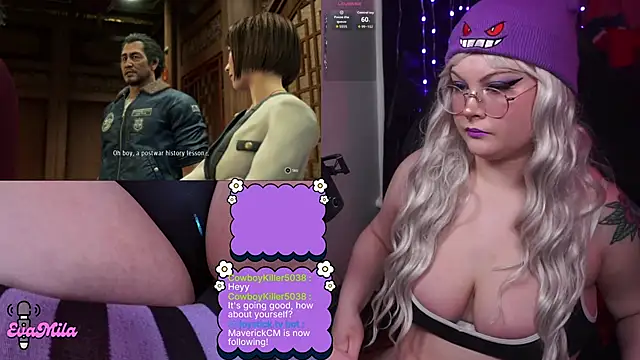 evamila 网络视讯表演