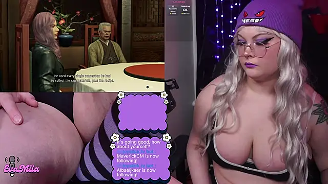 evamila's Webcam Show