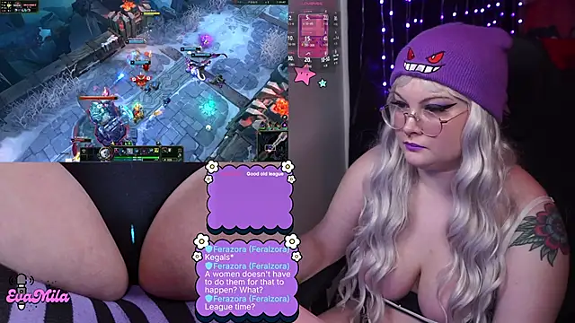 evamila 在線直播表演